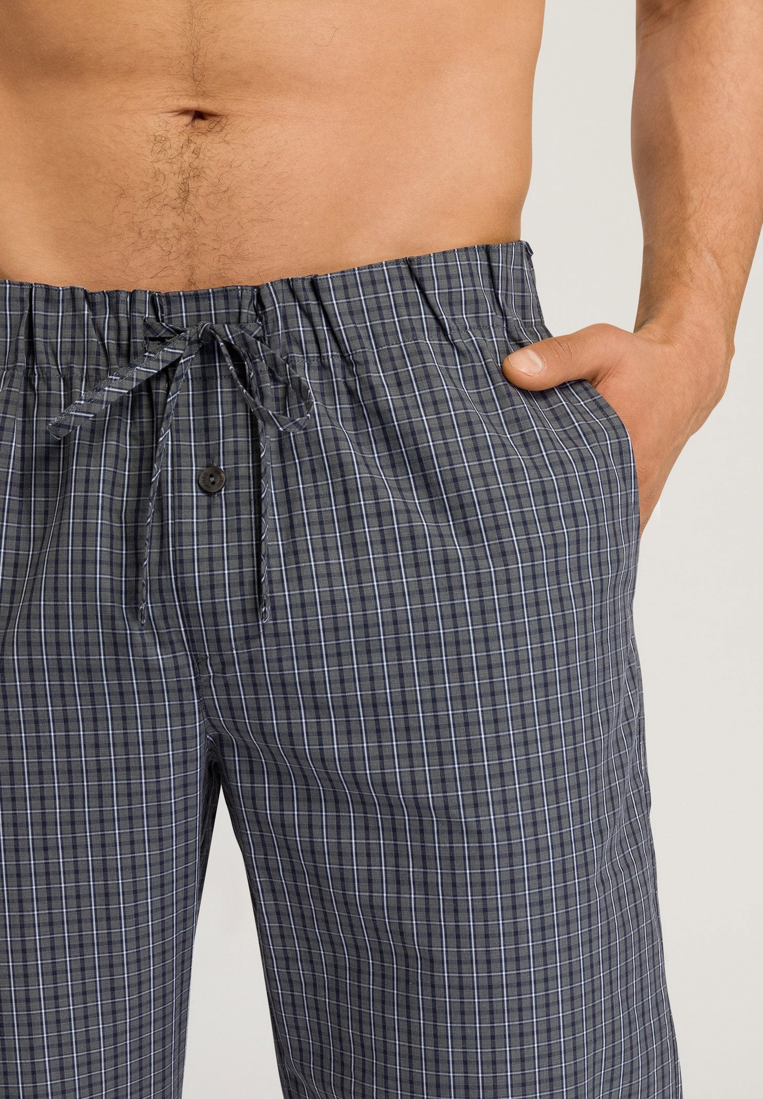 hanro-night-and-day-loungehose-casual-check-baumwolle-herren image 6