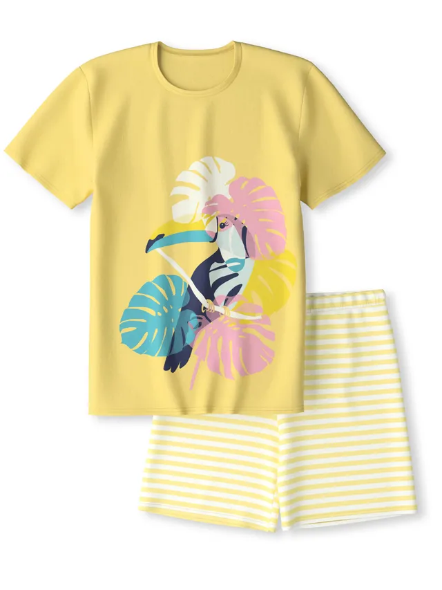 calida-favourites-sleep-kids-kurz-pyjama-kinder-bio-baumwolle image 1