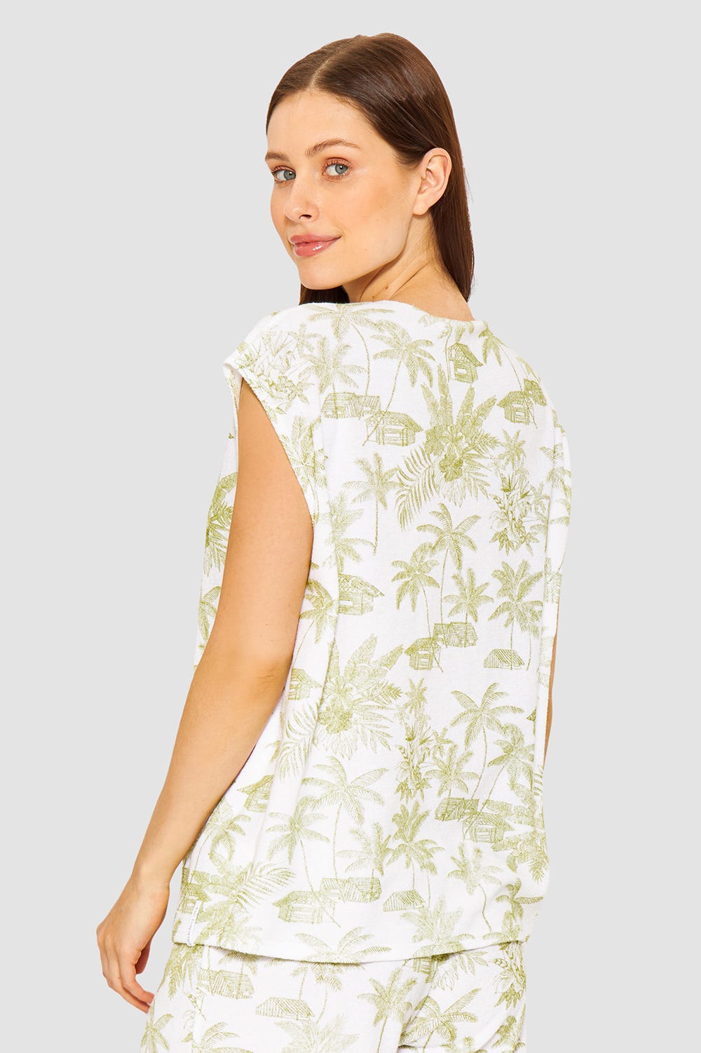 r-sch-be-happy-shirt-kurzarm-gr-n-palmendruck-v-ausschnitt image 3