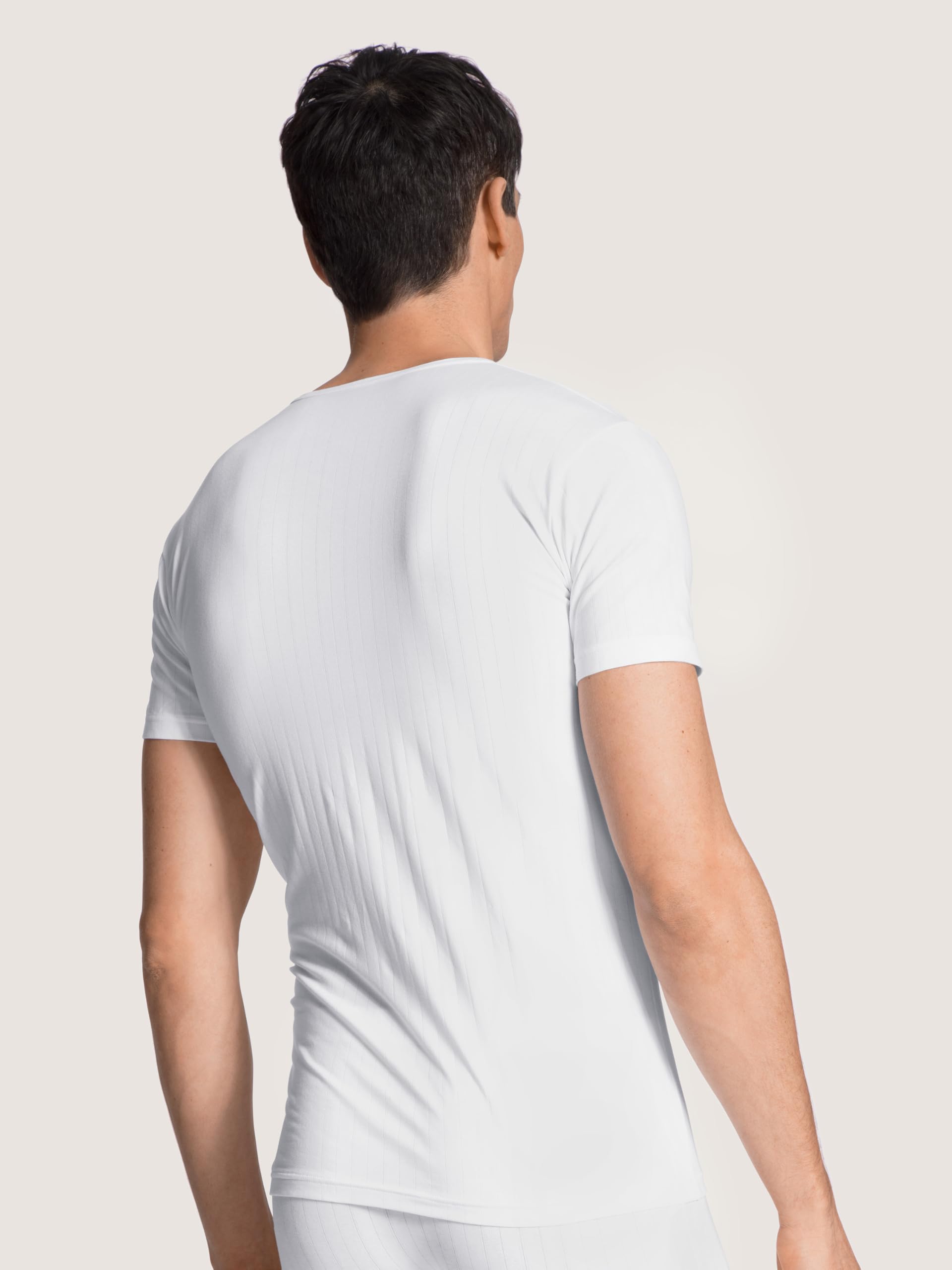calida-pure-style-t-shirt-herren-schwarz-pima-baumwolle image 4