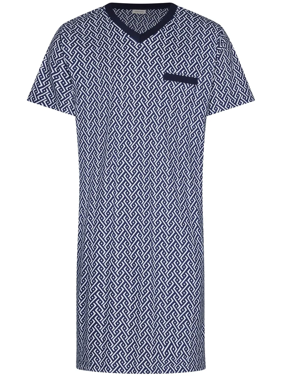 pastunette-blue-motion-nachtshirt-baumwolle-dunkelblau image 1