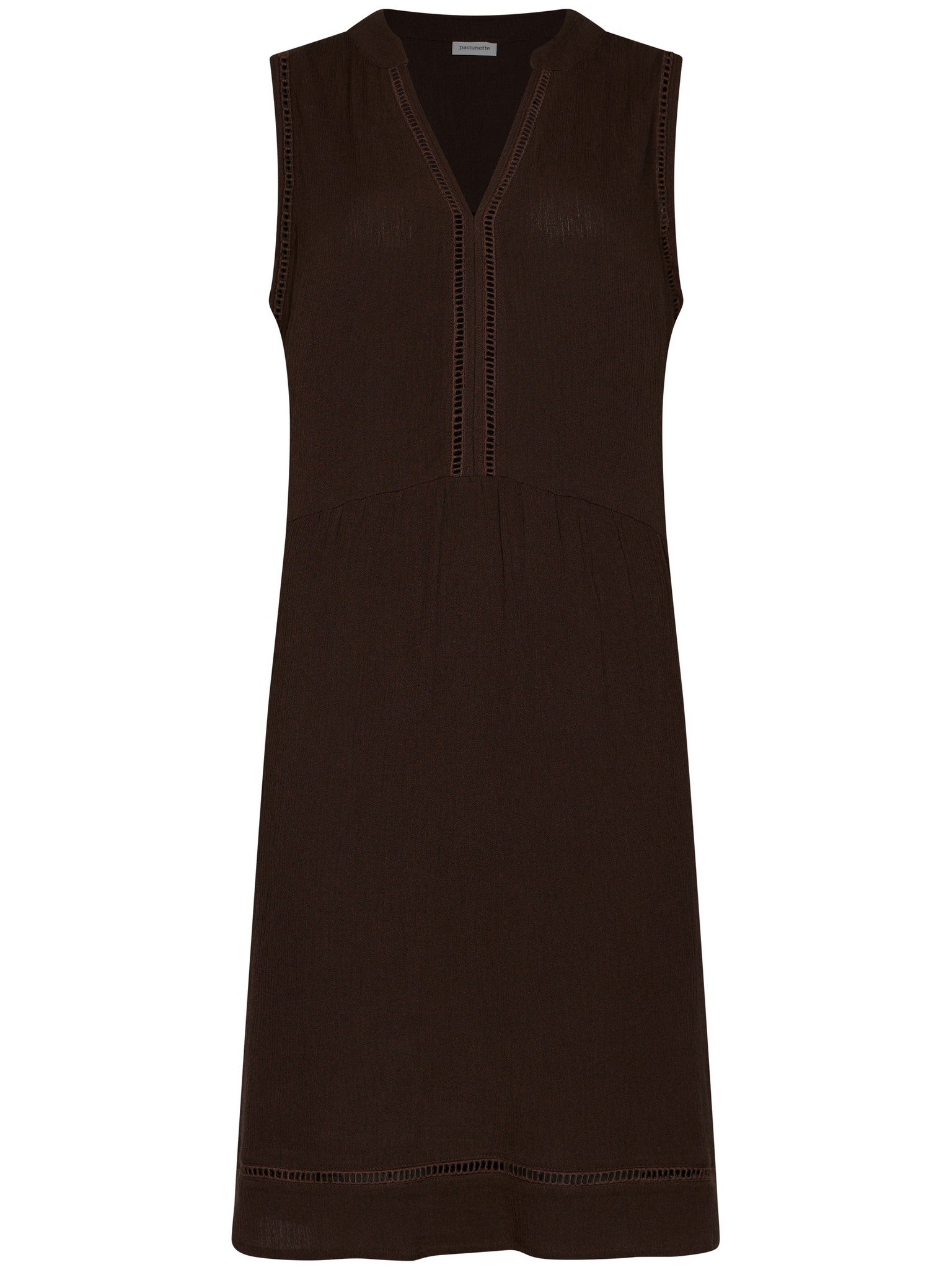 pastunette-glam-strandkleid-dunkelbraun-viskose image 1