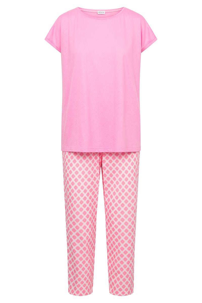 r-sch-be-happy-7-8-pyjama-rautendruck-rosa-baumwolle image 2