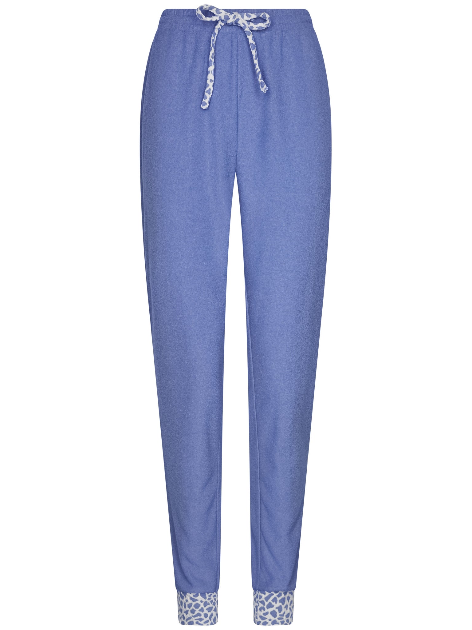 rebelle-frozen-sky-frottee-pyjama-blau-animal-print image 2