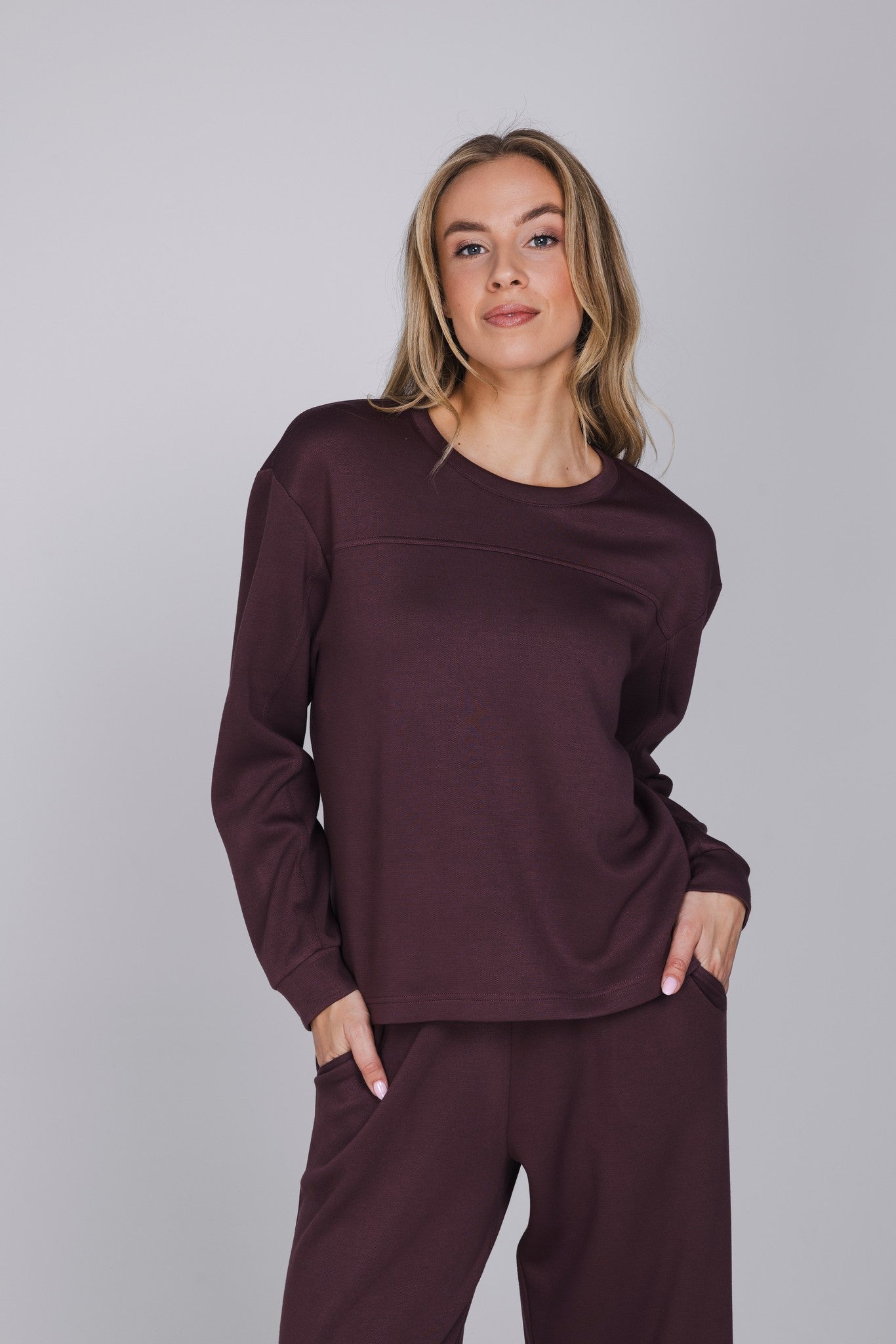 pastunette-premium-mystic-hausanzug-lila-mit-langarm image 4