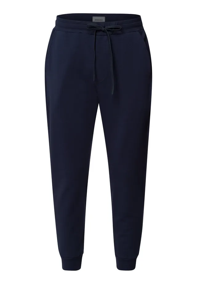 hanro-natural-living-sweathose-bio-baumwolle-deep-navy image 1