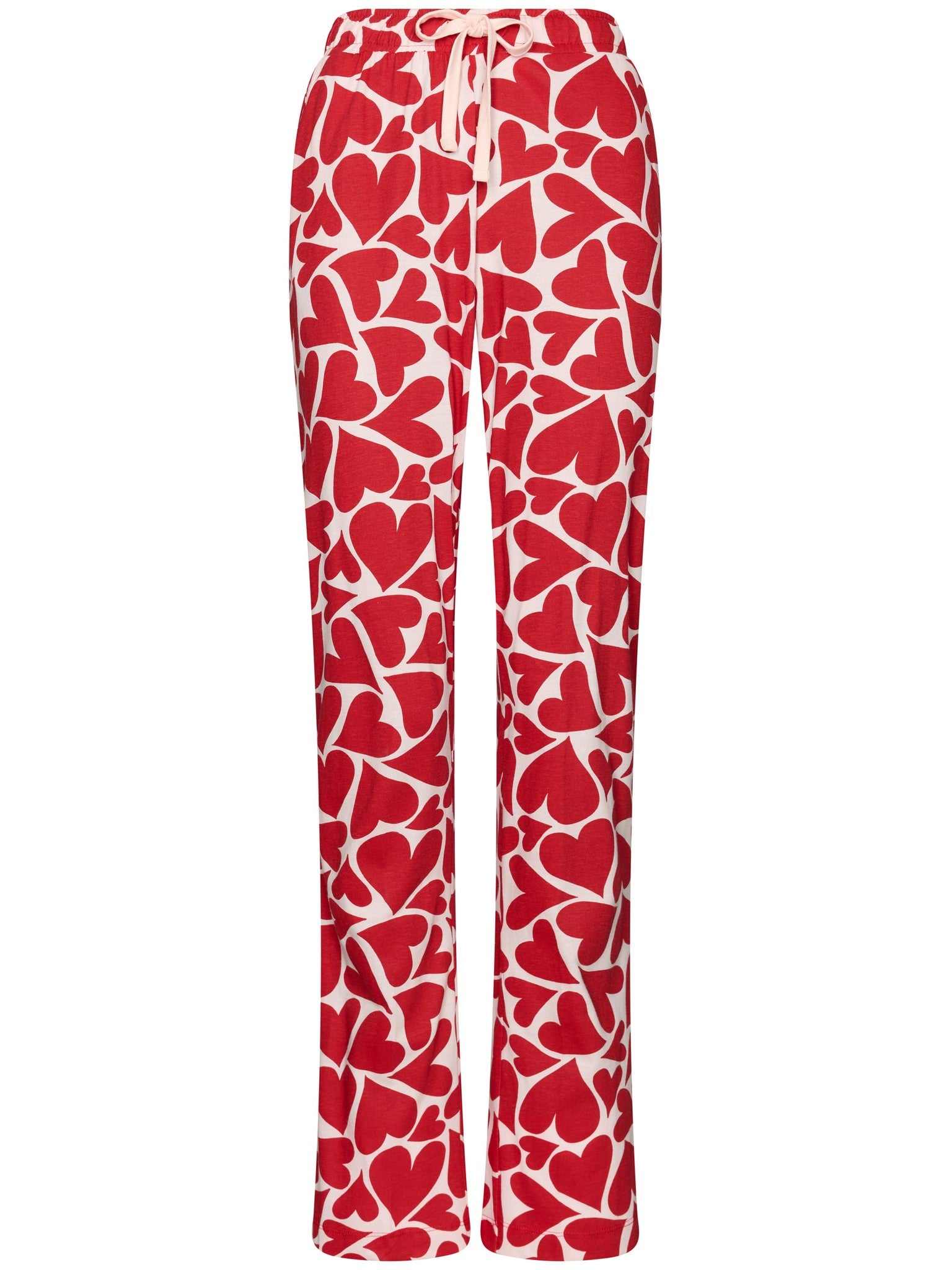 myrebelle-endless-love-damen-pyjama-rot-herz-bio-baumwolle image 7