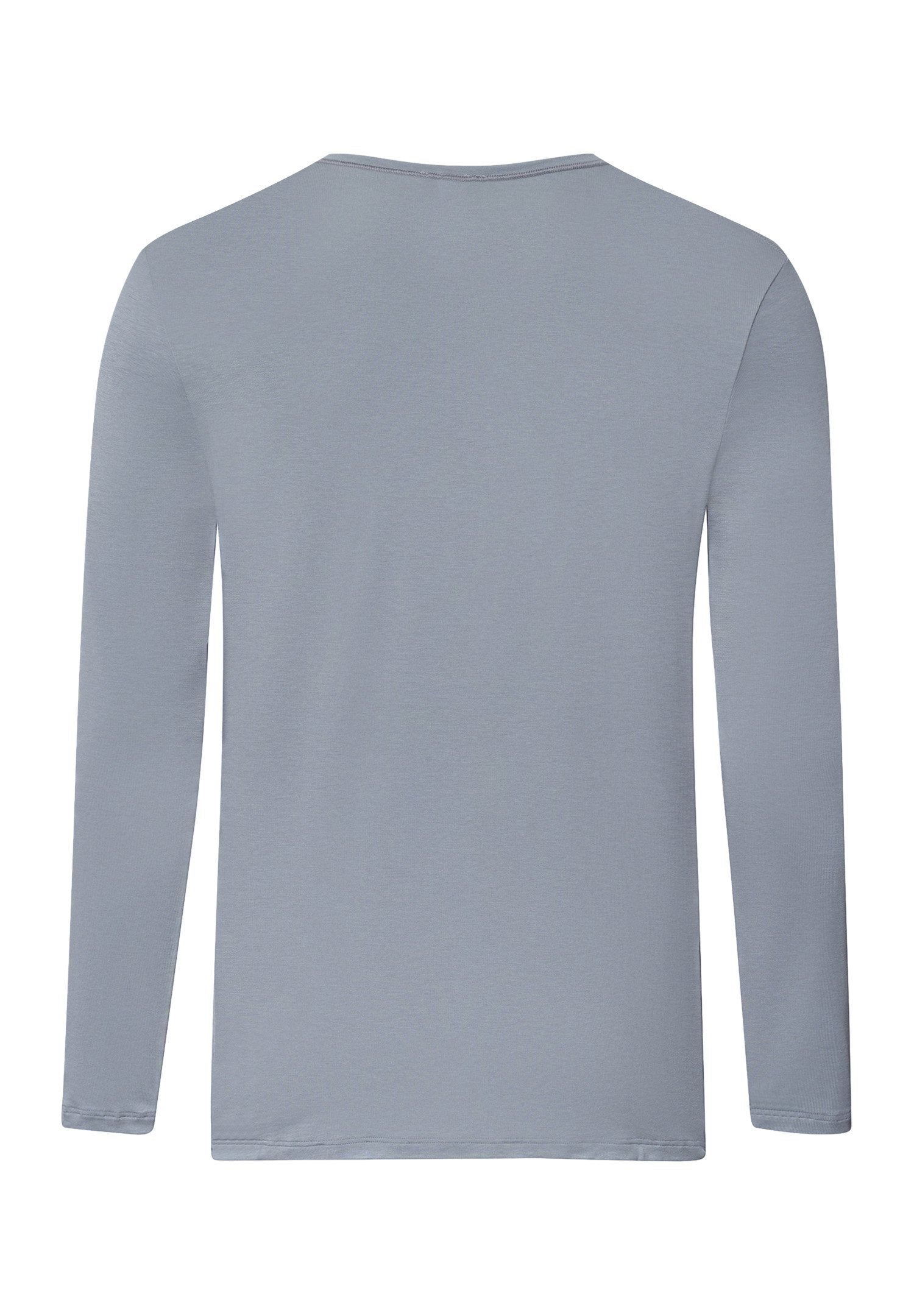 hanro-natural-function-langarm-shirt-cliff-grey-tencel-herren image 3