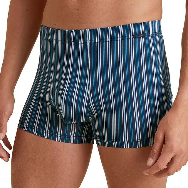calida-prints-grafic-cotton-boxershorts-herren-bright-blue image 1