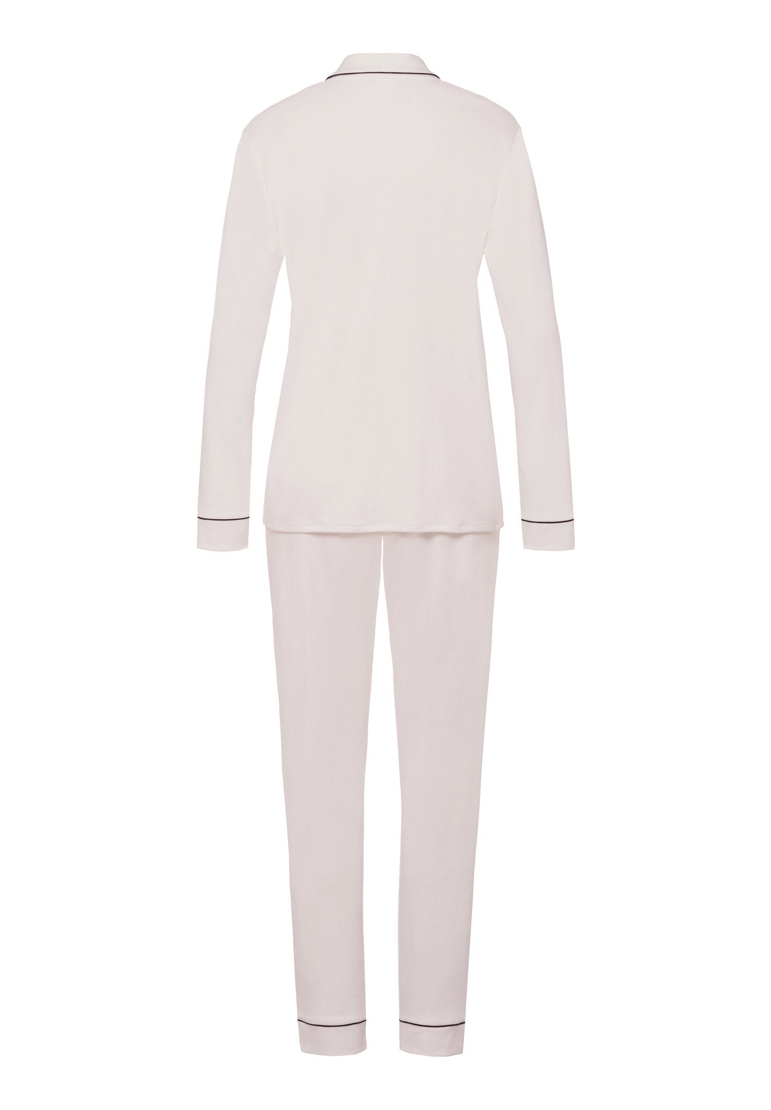 hanro-natural-comfort-langarm-pyjama-almond-tencel-damen image 3