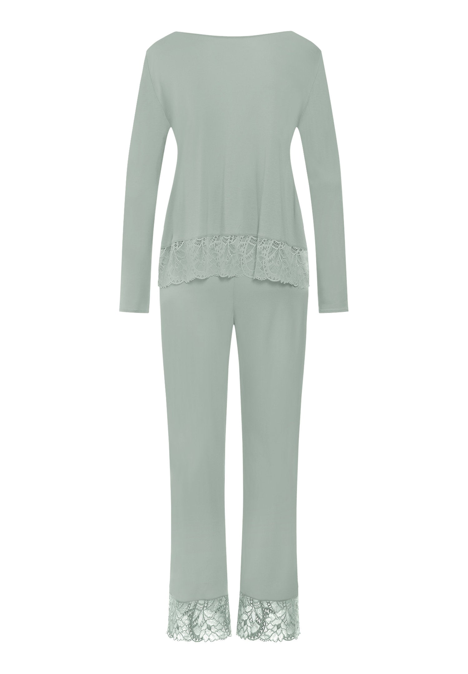 hanro-azelia-nw-l-slv-pajama-pyjama-mystic-breeze-spitze image 4