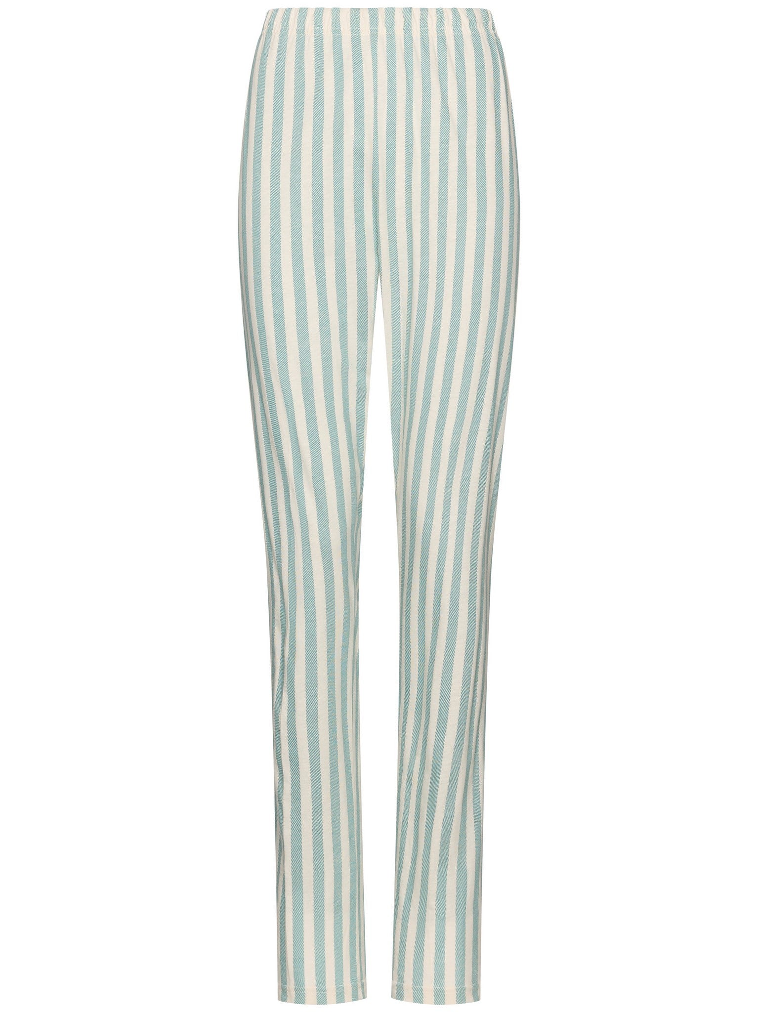 pastunette-nordic-leaf-pyjama-gr-n-gestreift-baumwolle-langarm image 3