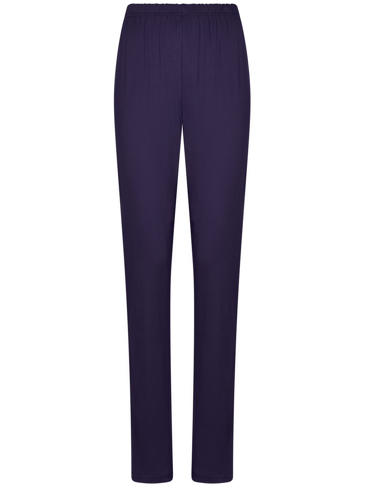 pastunette-premium-dark-orchid-pyjama-lila-blume-langarm image 2