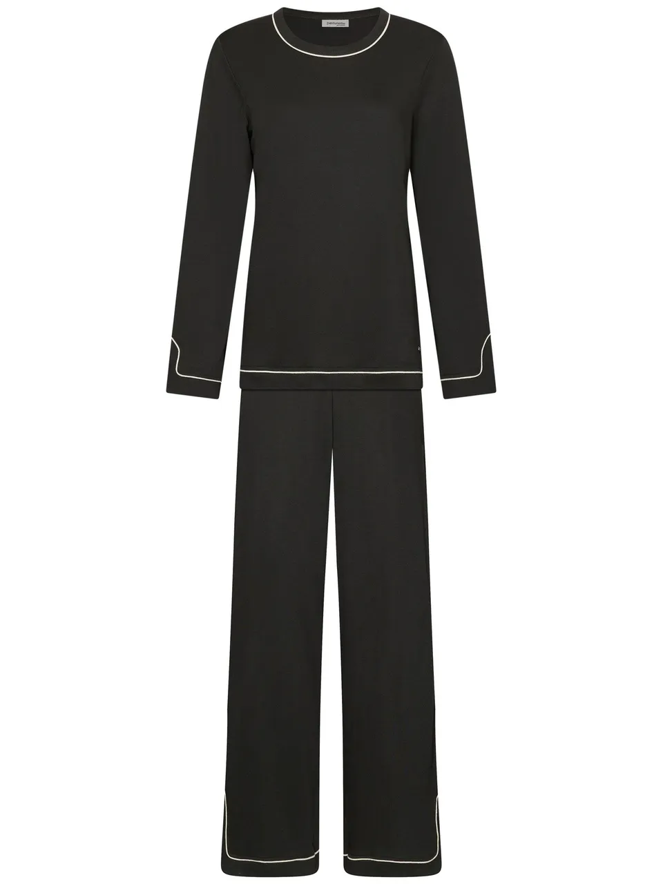 pastunette-premium-midnight-haze-pyjama-grau-baumwolle image 1