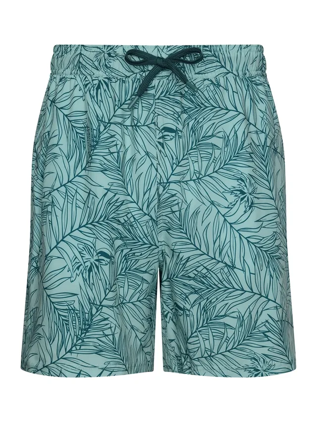 pastunette-tropical-breeze-badeshorts-t-rkis-bl-tterprint image 1