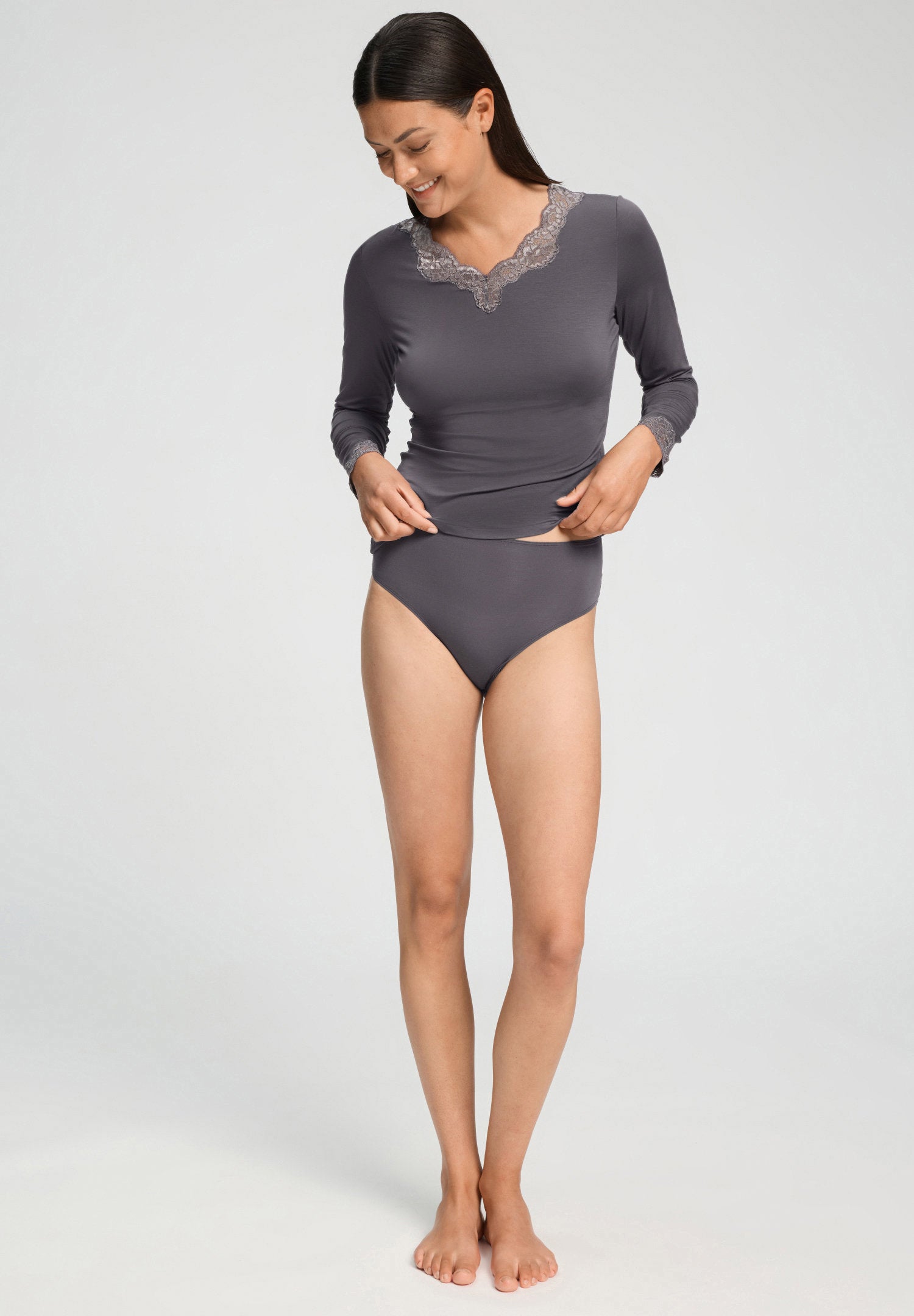 hanro-dana-midi-slip-boulevard-tencel-spitze-damen image 5