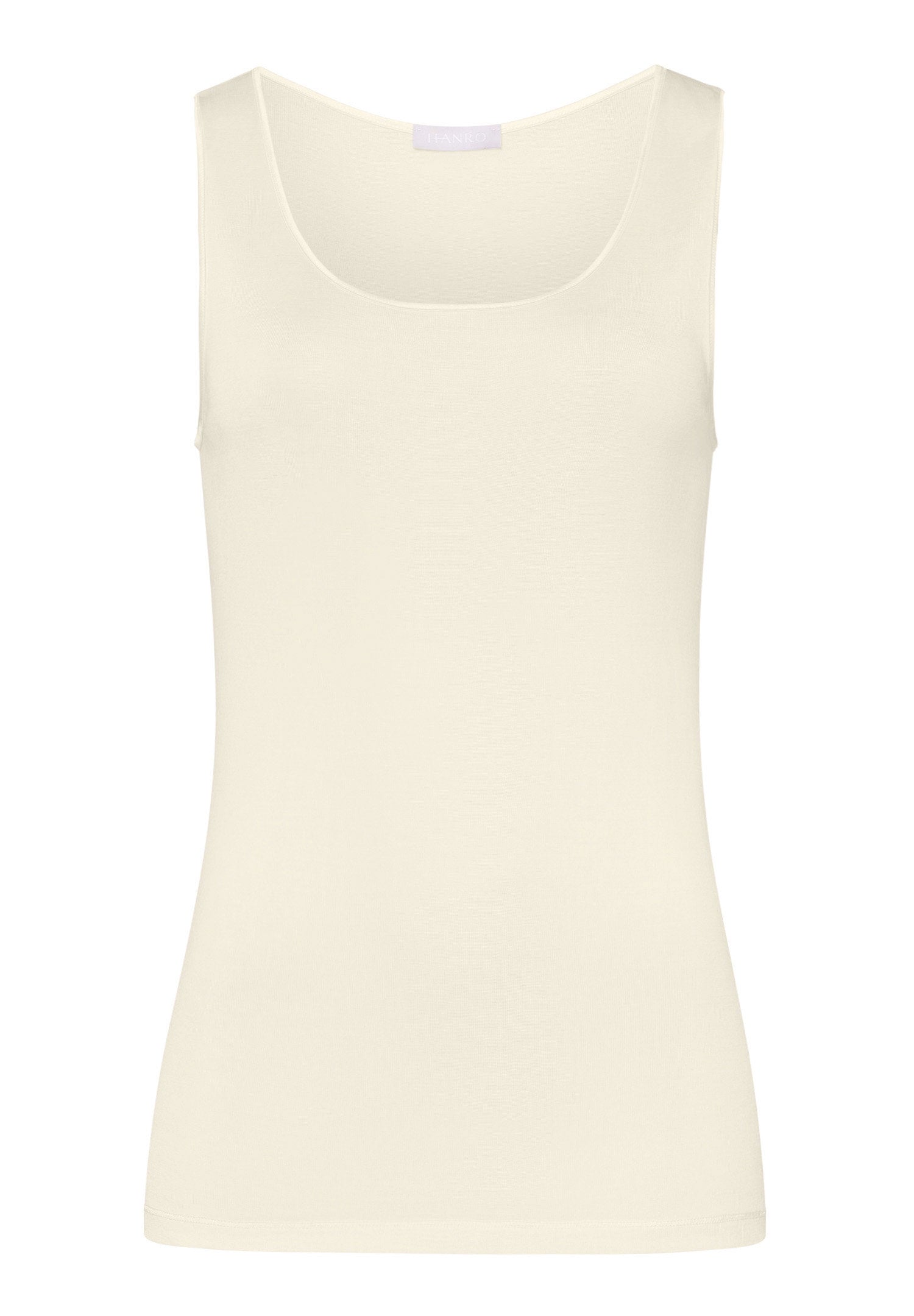 hanro-pure-silk-tank-top-seidentop-pale-cream-damen image 1
