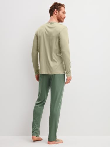 calida-relax-superlight-pyjama-herren-tea-green-gr-50-leicht image 8
