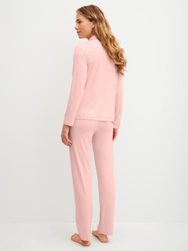 calida-balancing-dreams-pyjama-damen-36-38-peach-rose image 7