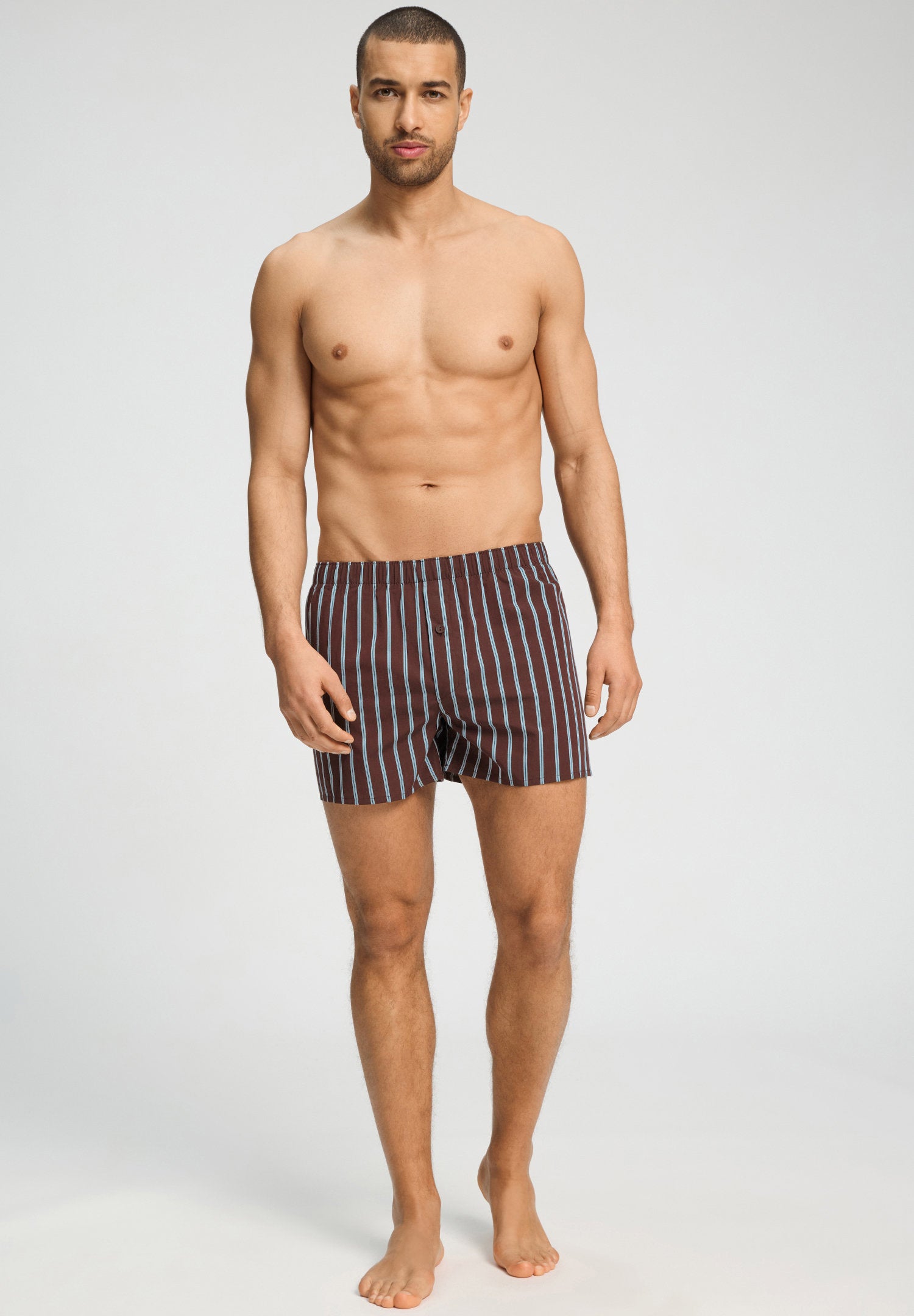 hanro-fancy-woven-boxershorts-libra-stripes-webware image 5