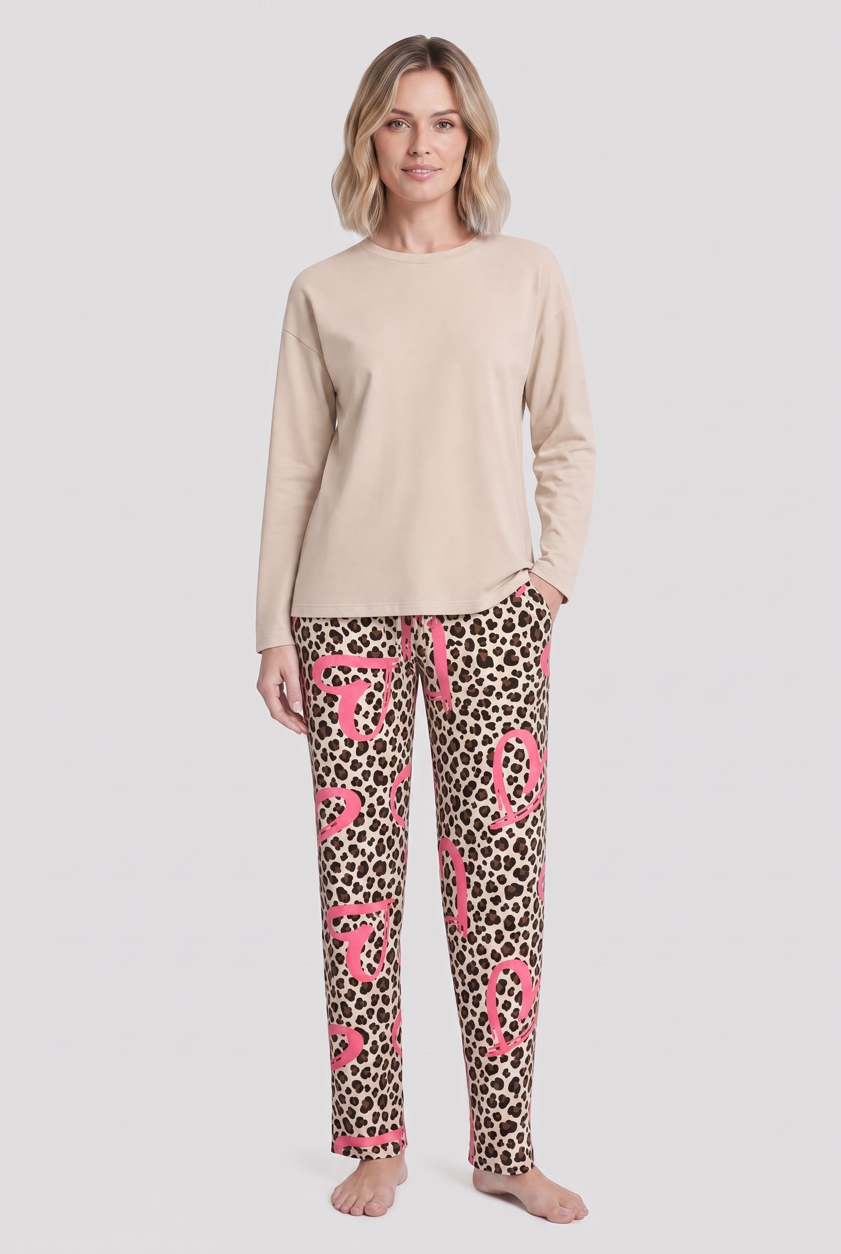 r-sch-be-happy-hose-lang-loungehose-mehrfarbig-baumwolle image 4