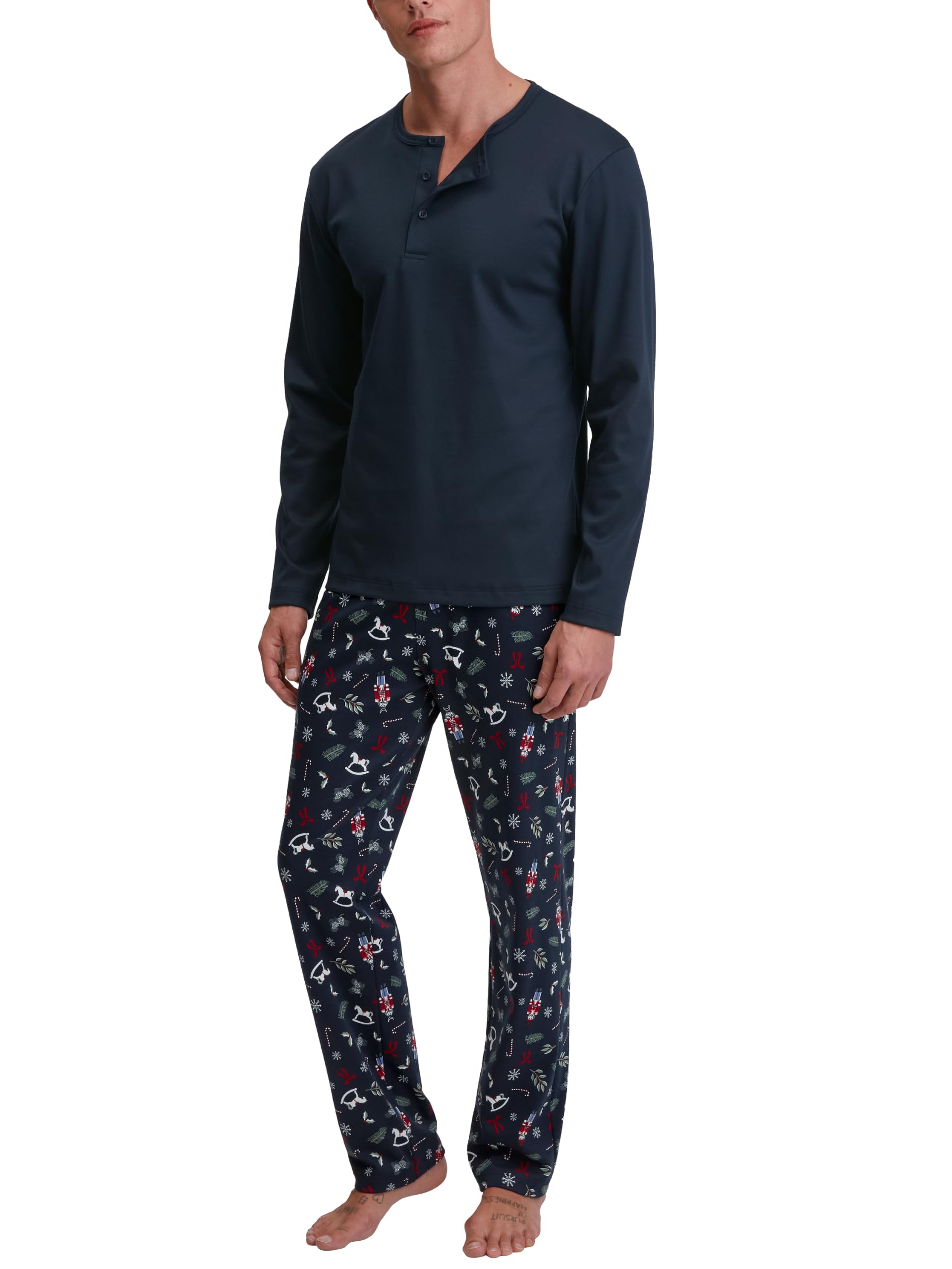 calida-family-friends-pyjama-herren-rio-red-gr-e-52-54-b-ndchen image 1