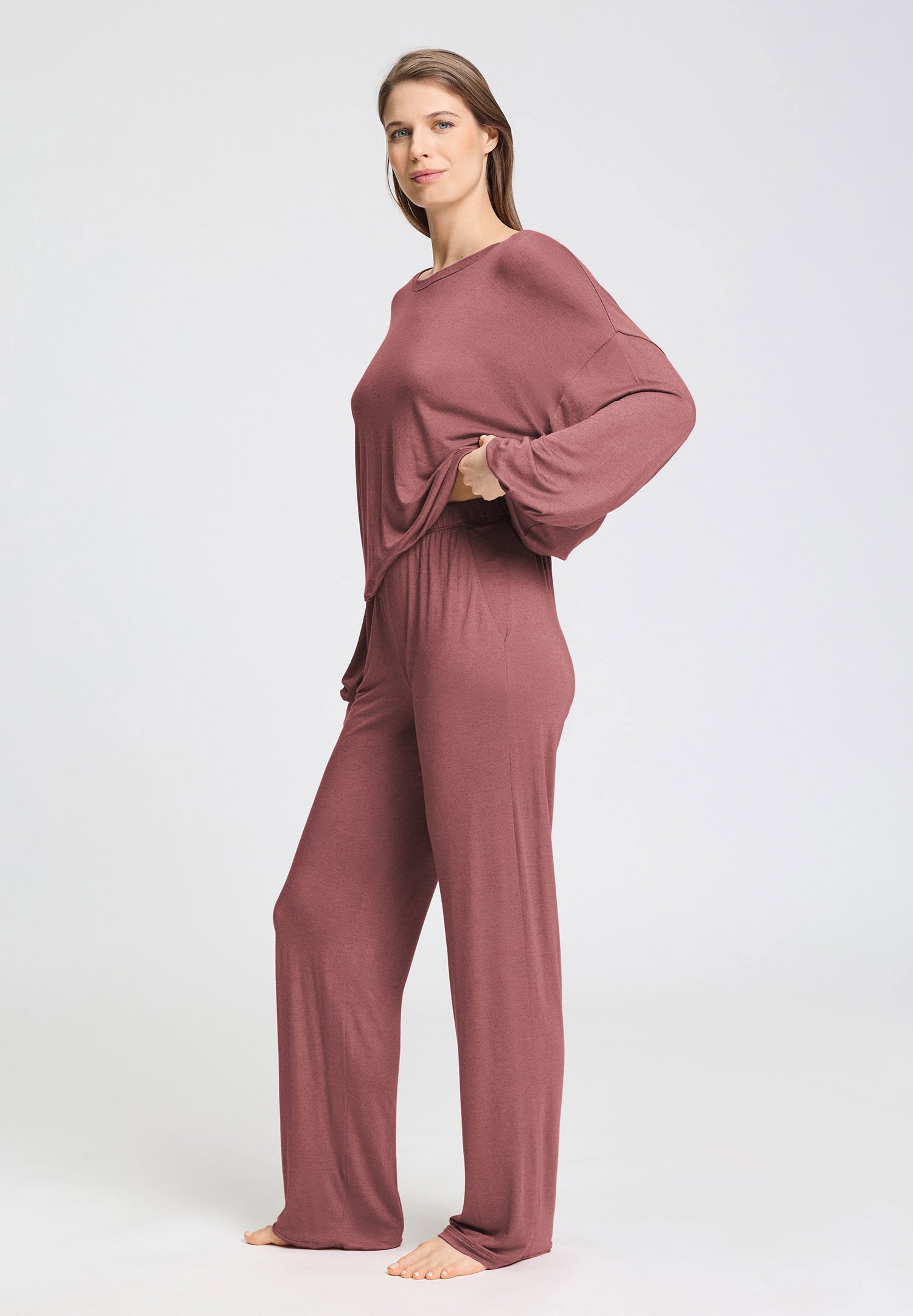 hanro-natural-wear-078919-loungehose-apple-butter-kaschmir image 6
