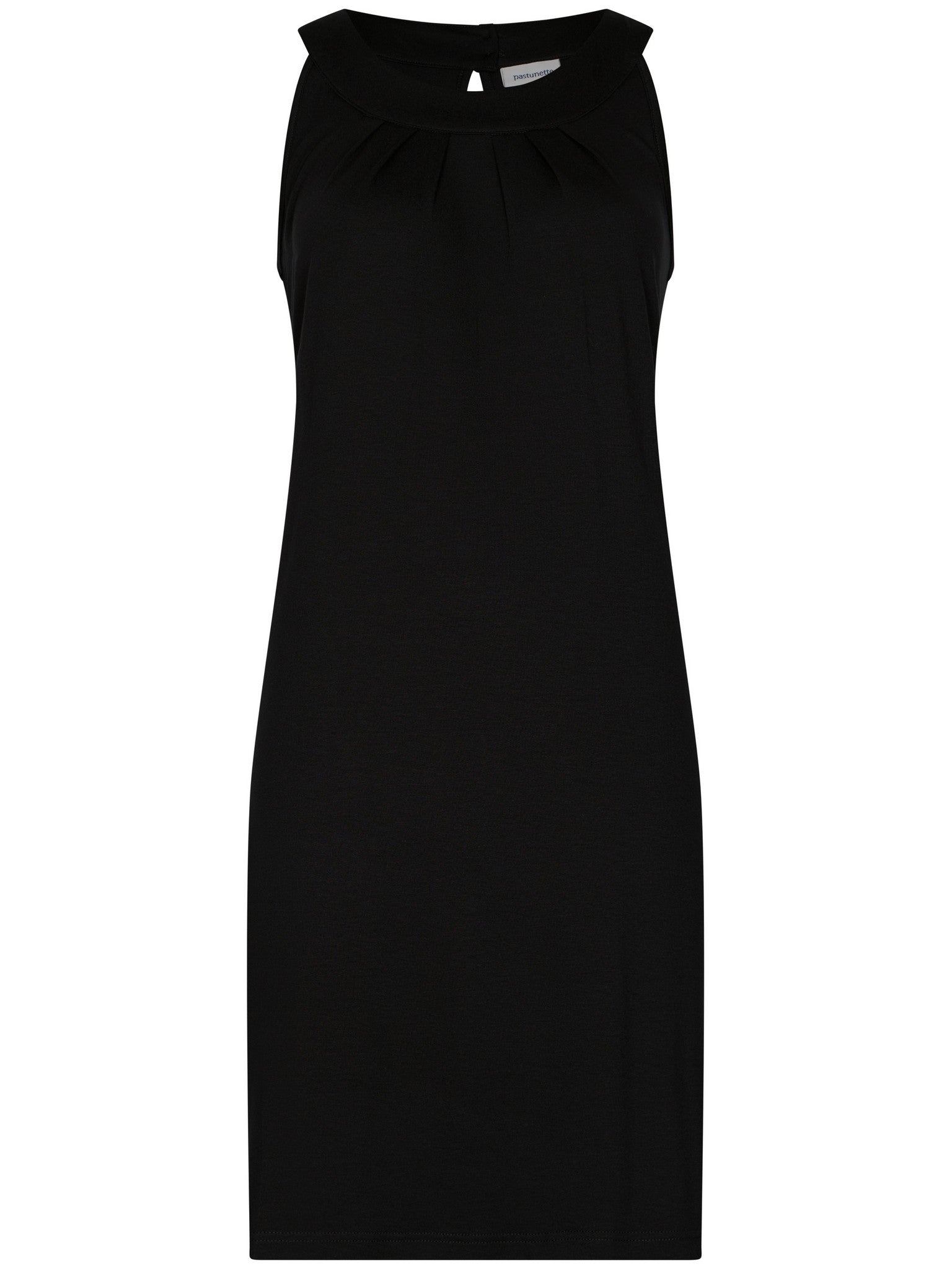 pastunette-noir-kleid-strandkleid-schwarz-rmellos-viskose image 1