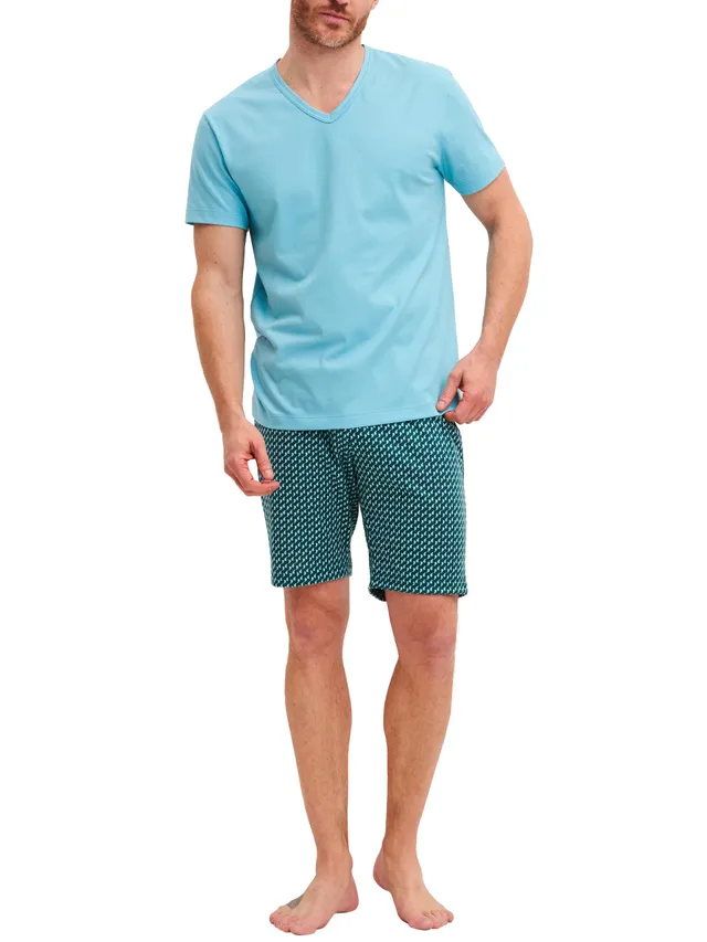 calida-cotton-special-kurz-pyjama-herren-kurzarm-baumwolle image 1