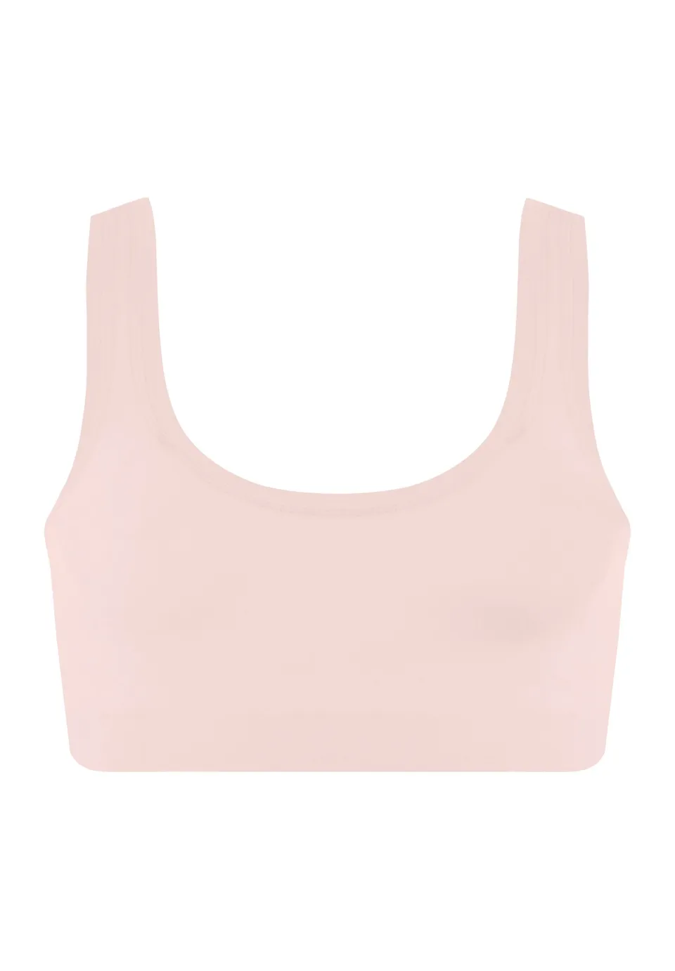 hanro-touch-feeling-crop-top-bustier-rosewater-microfaser image 1
