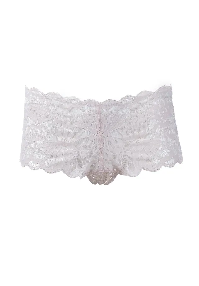 hanro-moments-full-brief-slip-damen-bonbon-spitze image 1