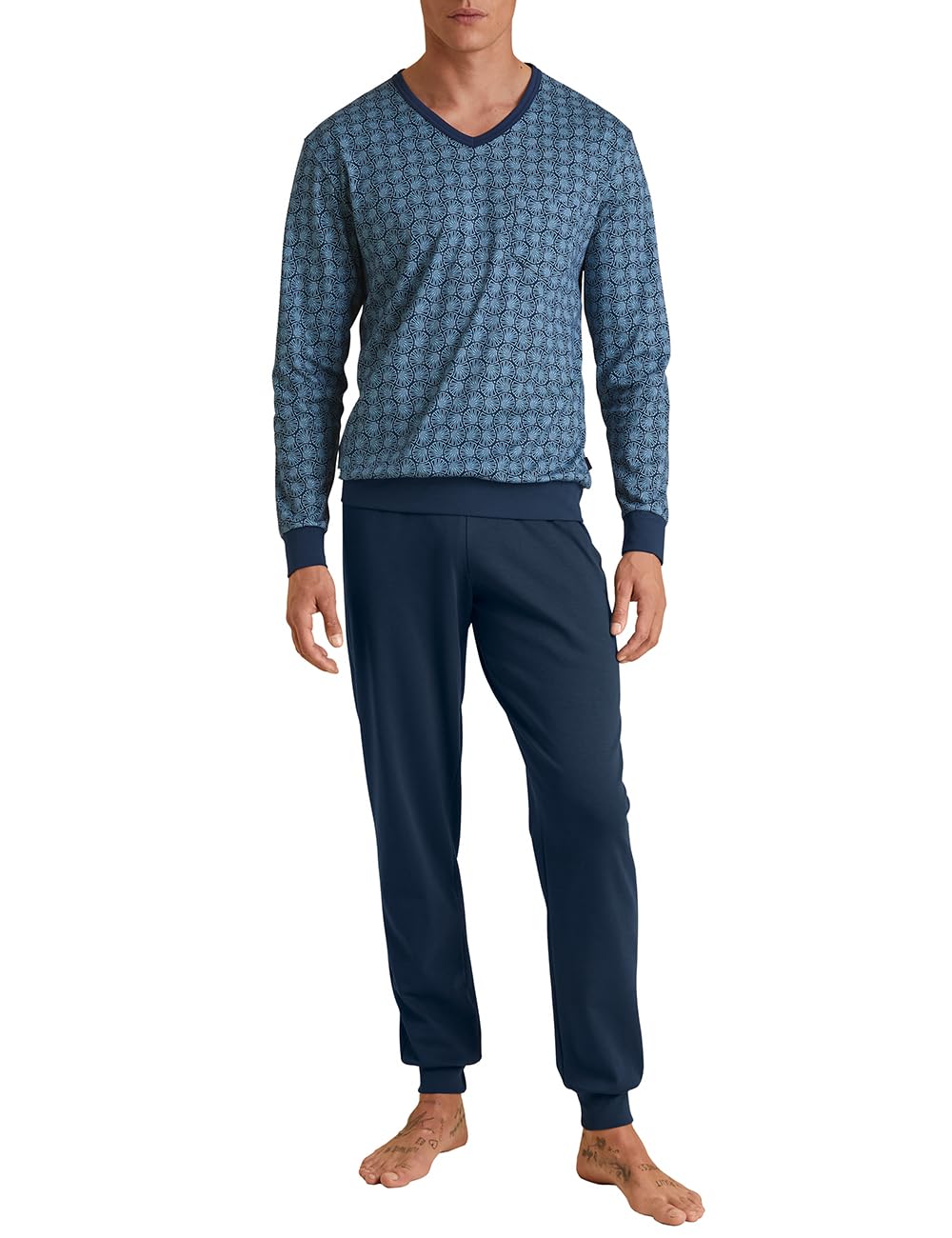 calida-relax-streamline-pyjamaset-herren-52-54-baumwolle image 7
