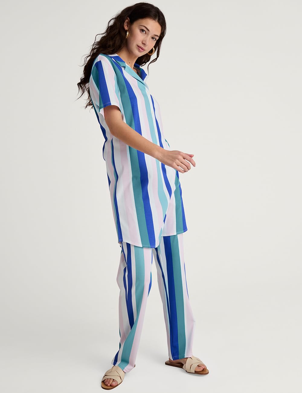 calida-favourites-nachthemd-damen-kurzarm-95-cm-baumwolle image 5