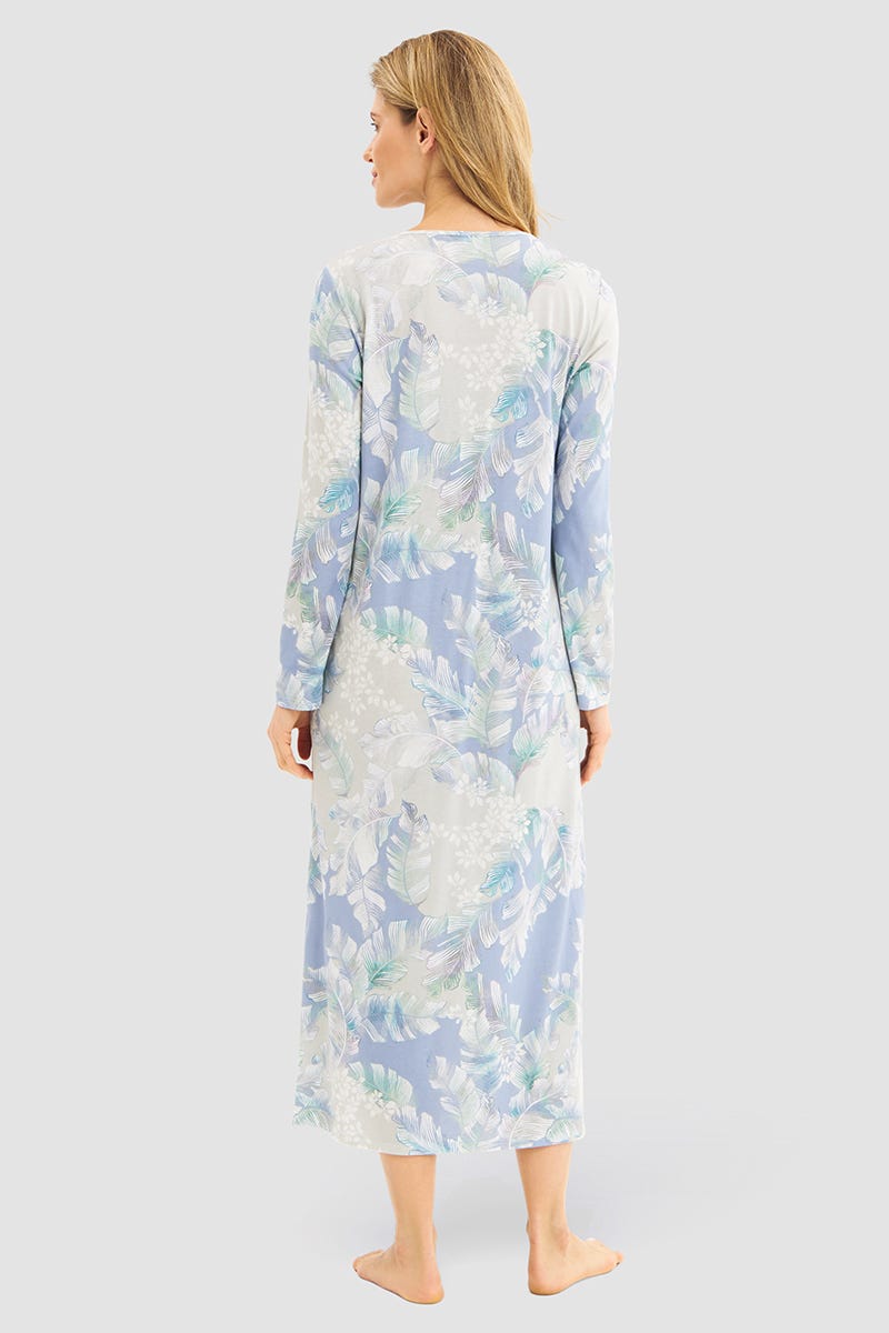 r-sch-be-happy-nachthemd-maxi-blau-langarm-125-cm image 3