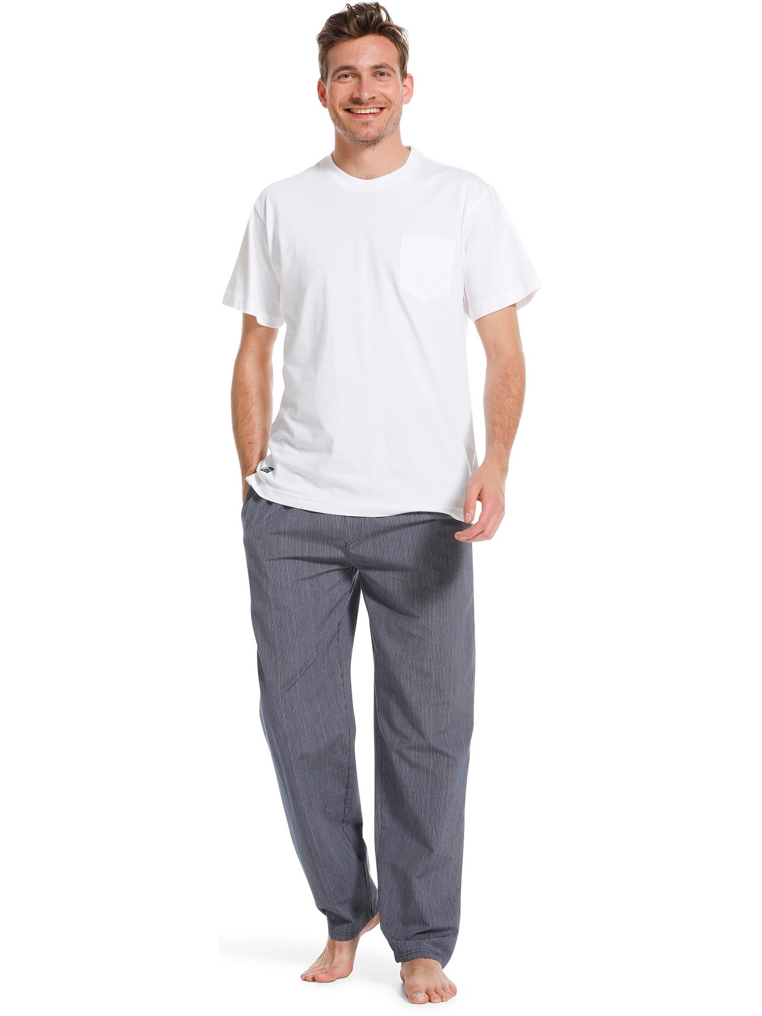 pastunette-noos-schlafshirt-wei-baumwolle-brusttasche image 2
