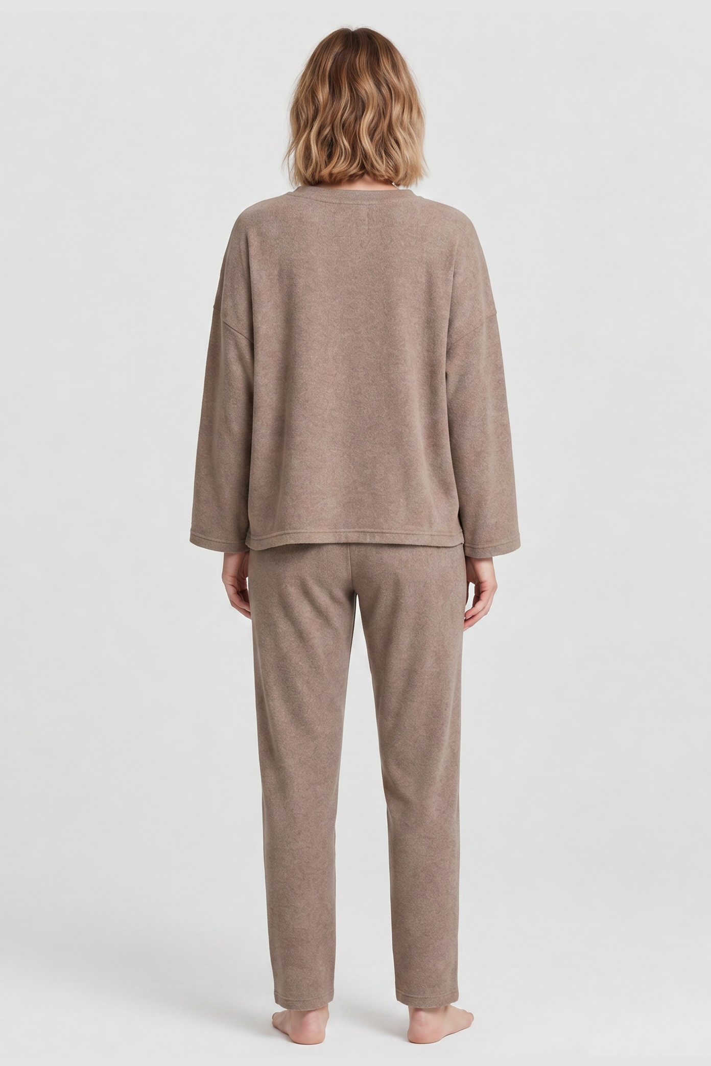 r-sch-be-happy-hausanzug-fleece-braun-loungewear image 3