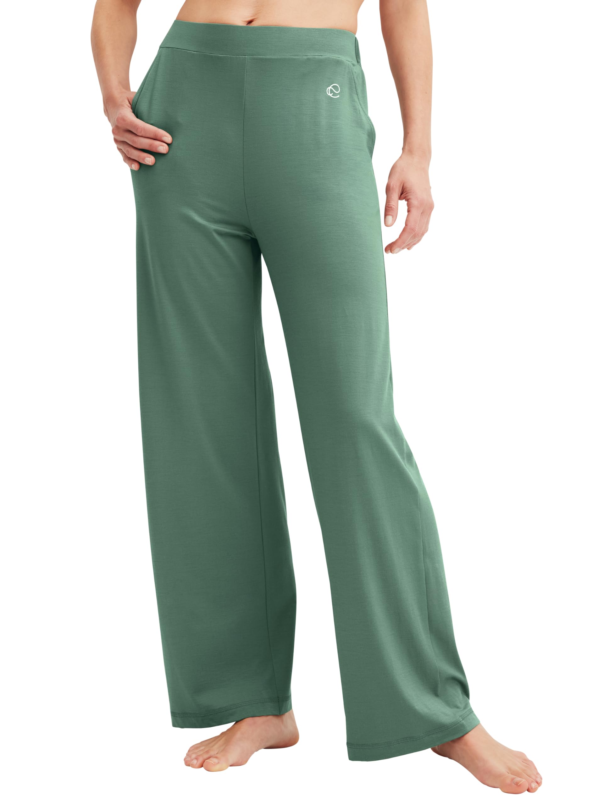 calida-deepsleepwear-balancing-palazzo-hose-black-cherry-40-42 image 8
