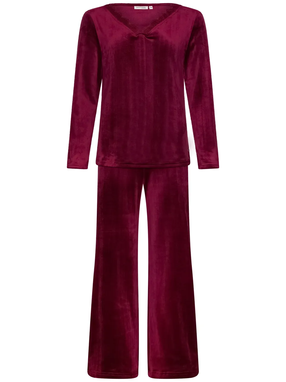 pastunette-premium-burgundy-dream-pyjama-bordeaux-velours image 1