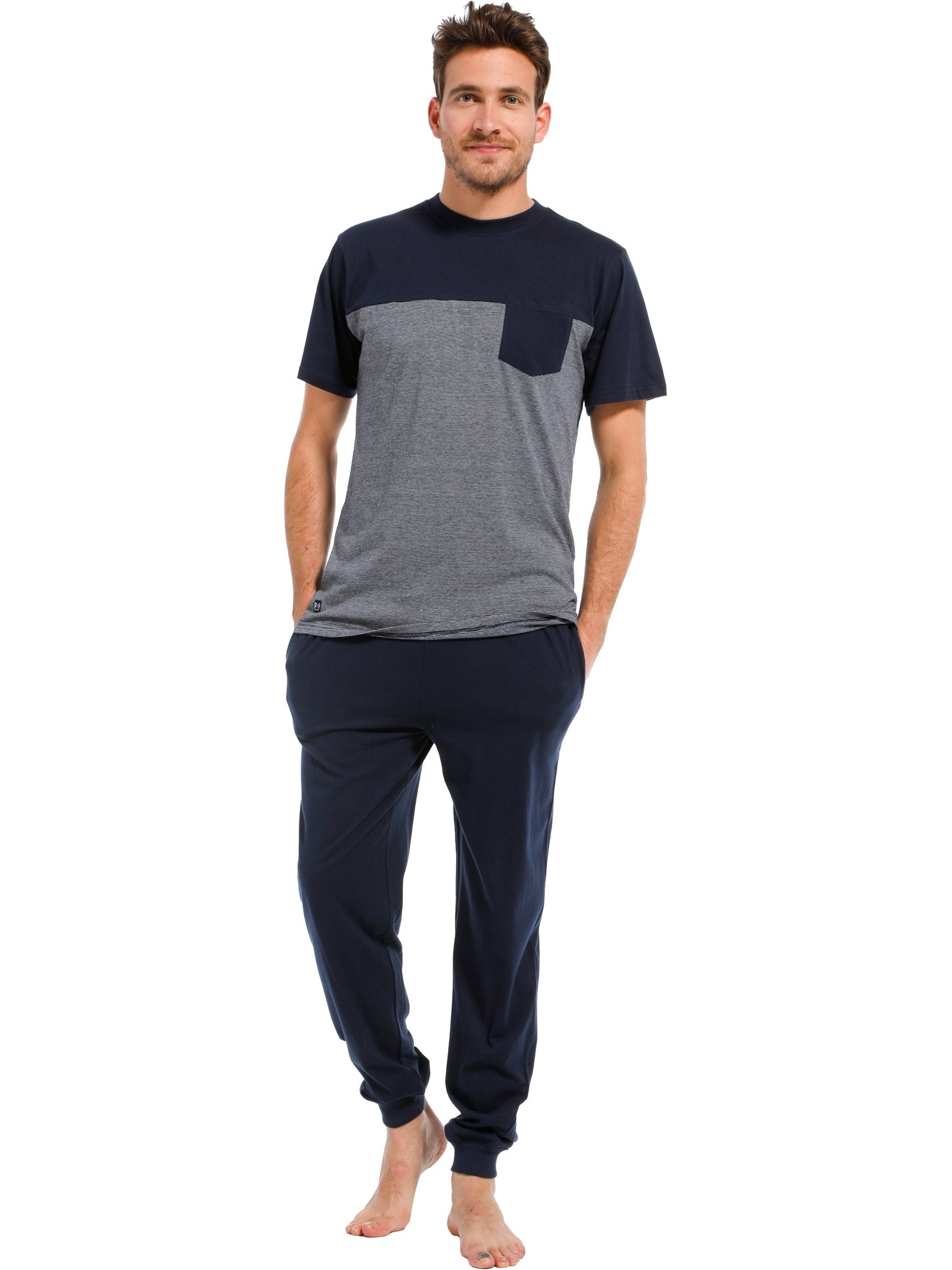 pastunette-noos-loungehose-dunkelblau-baumwolle image 2