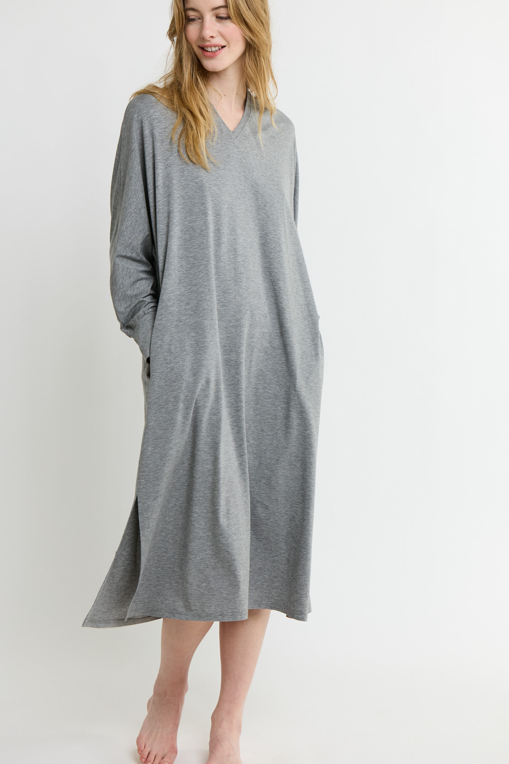 sunday-in-bed-lorena-nachthemd-jersey-damen image 1