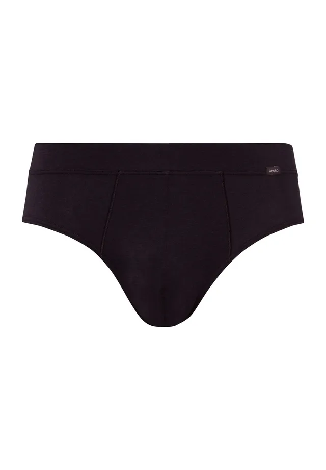 hanro-natural-function-slip-herren-tencel-schwarz image 1
