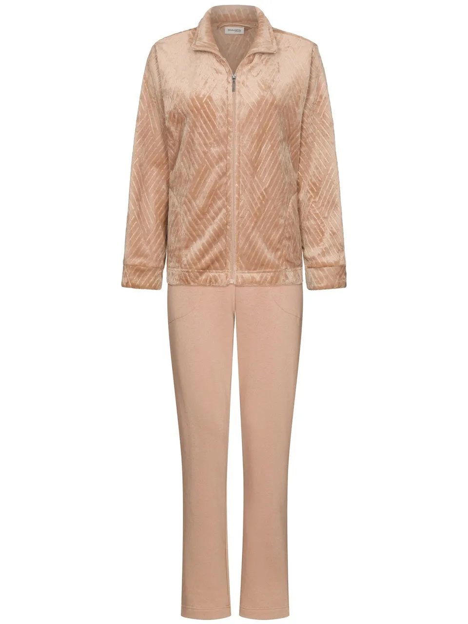 pastunette-premium-couture-hausanzug-beige-fleece image 1