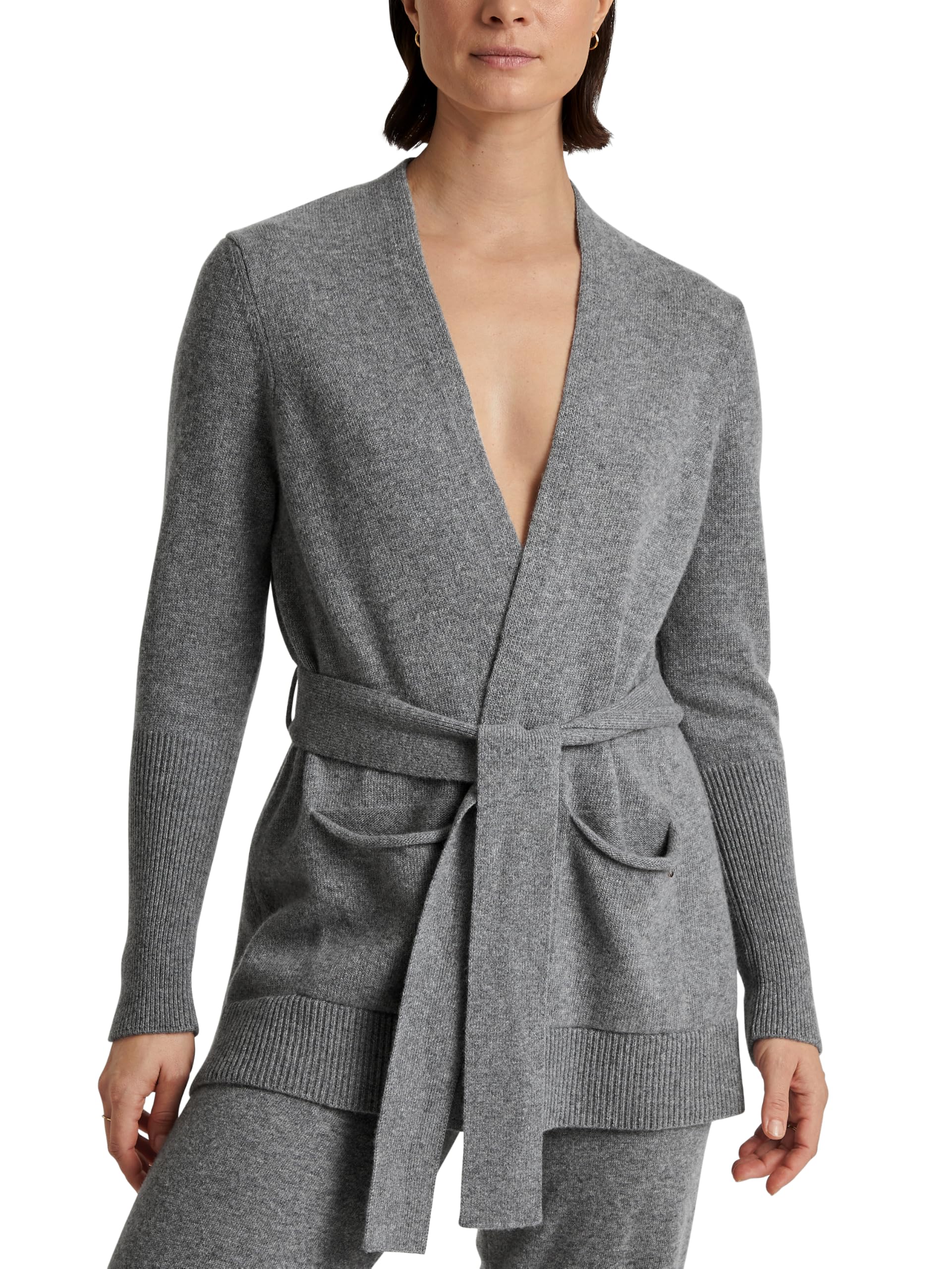 calida-the-cosy-collection-strickjacke-damen-cosy-grey-mel-merinowolle image 5