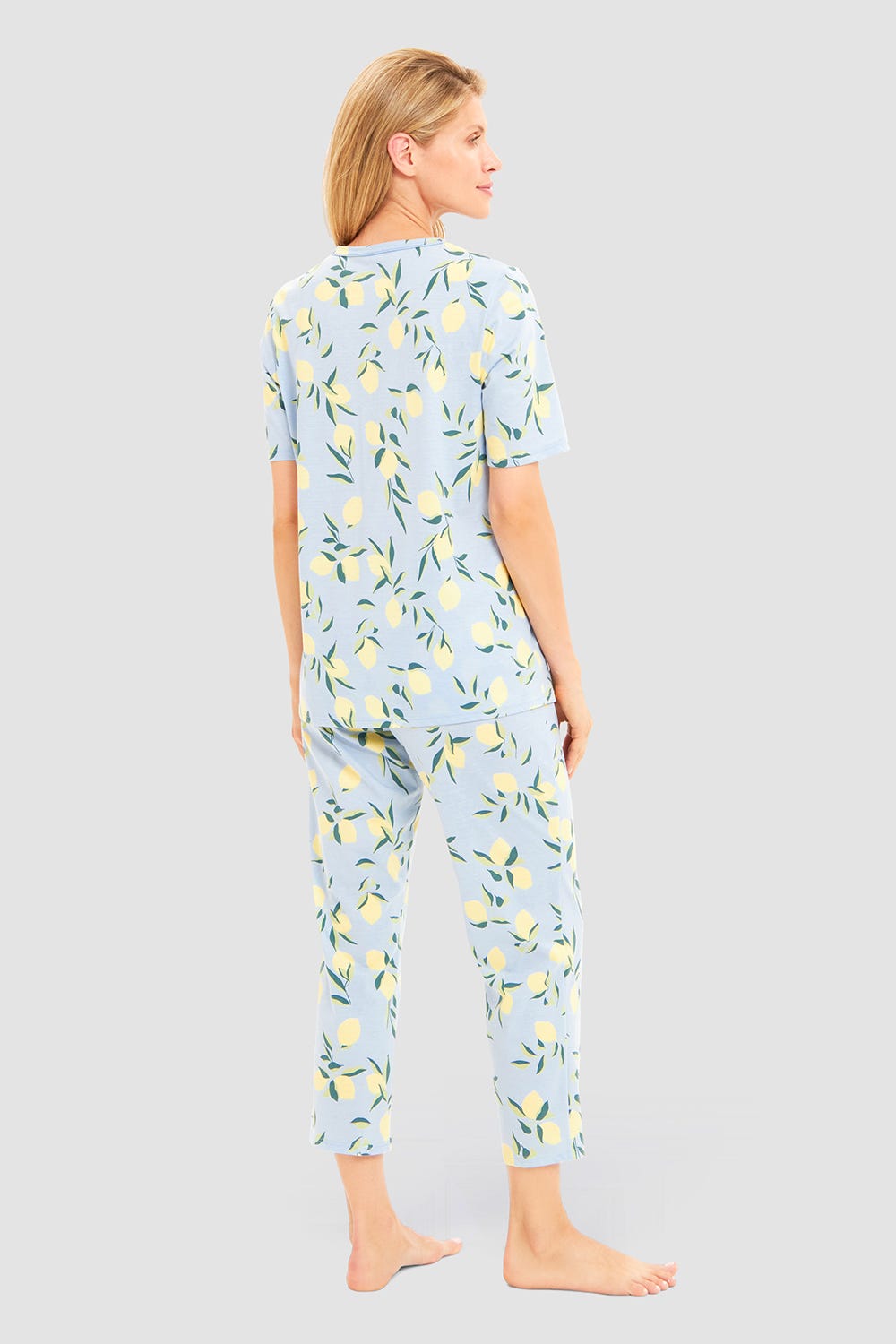 r-sch-be-happy-pyjama-7-8-mehrfarbig-zitronen-dessin image 3