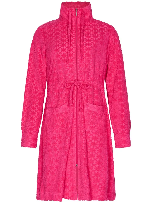 pastunette-paradise-pink-bademantel-rosa-frottee-damen image 1