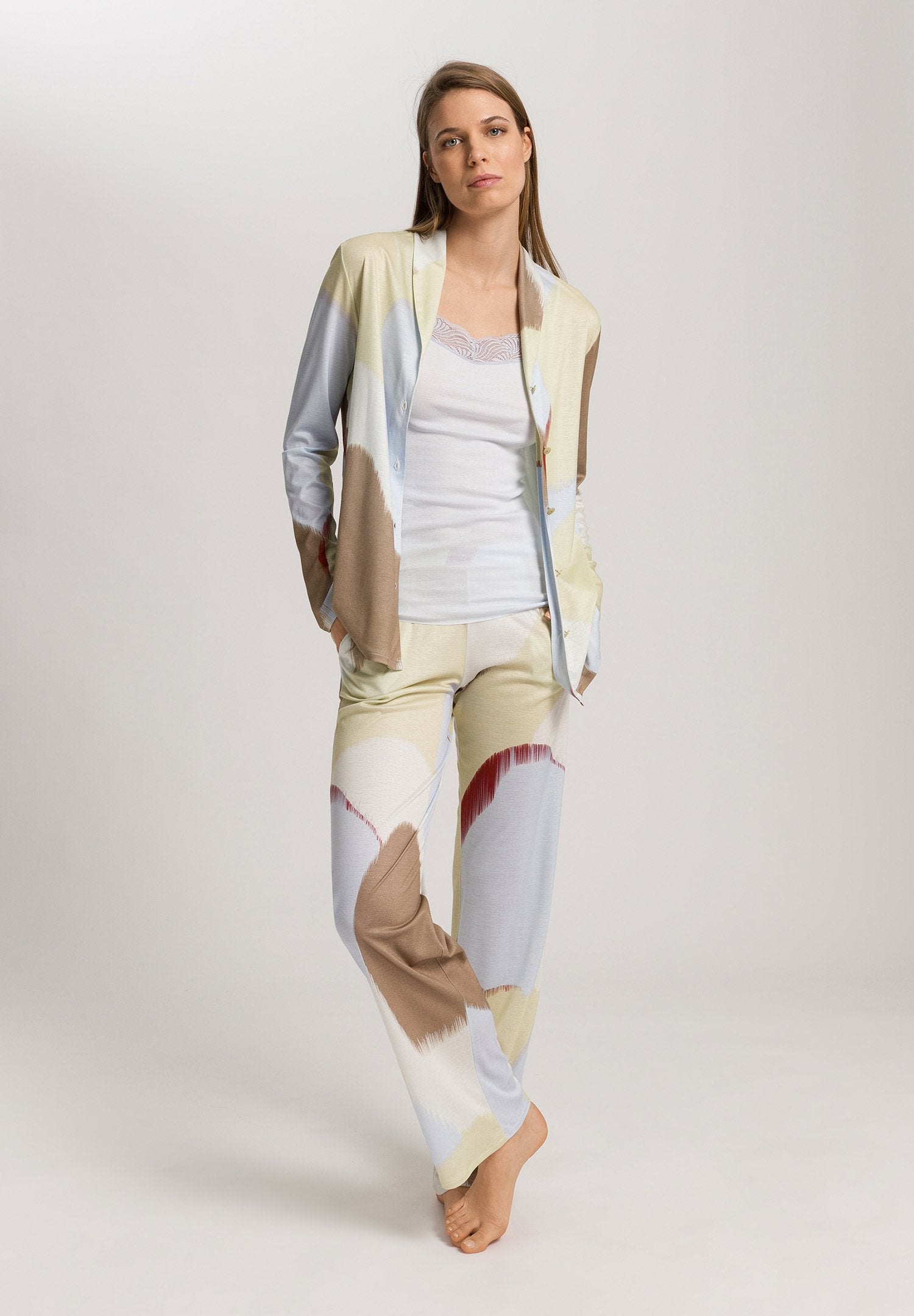 hanro-olivia-l-slv-shirt-langarm-abstract-paint-tencel-modal image 5