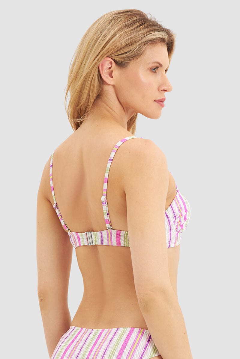 r-sch-be-happy-bikini-top-streifendruck-bunt-b-gel-soft-cups image 3
