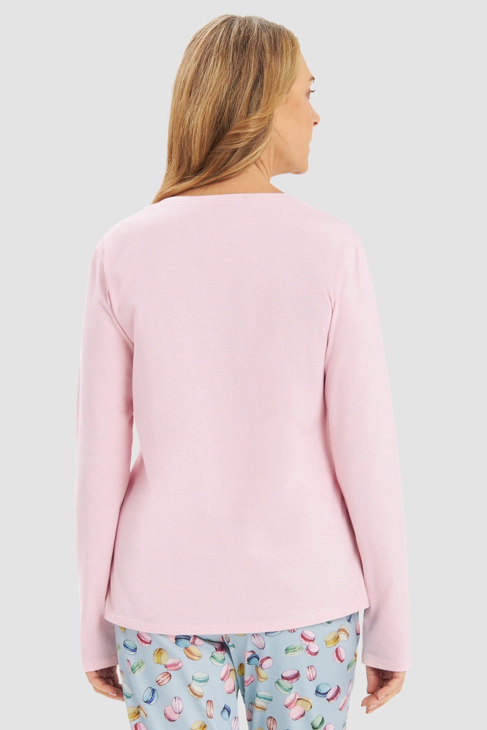 r-sch-be-happy-shirt-langarm-ringeldruck-rosa-jersey image 3