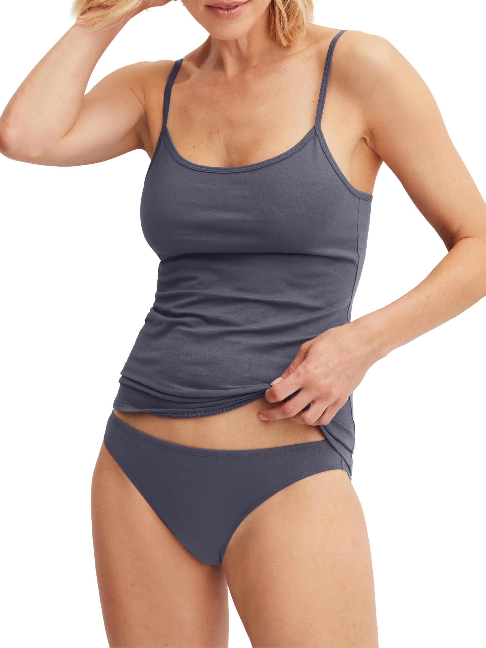 calida-essential-cotton-spaghetti-top-damen-gr-44-46 image 2