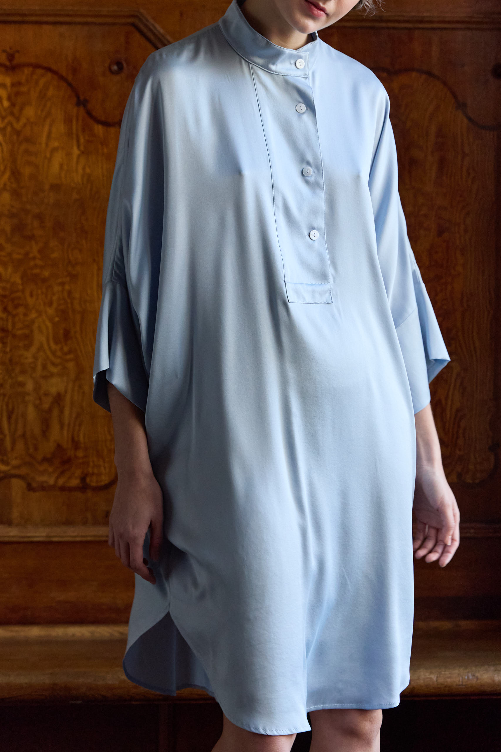 sunday-in-bed-nobu-nachthemd-seide-satin-dress-damen image 2